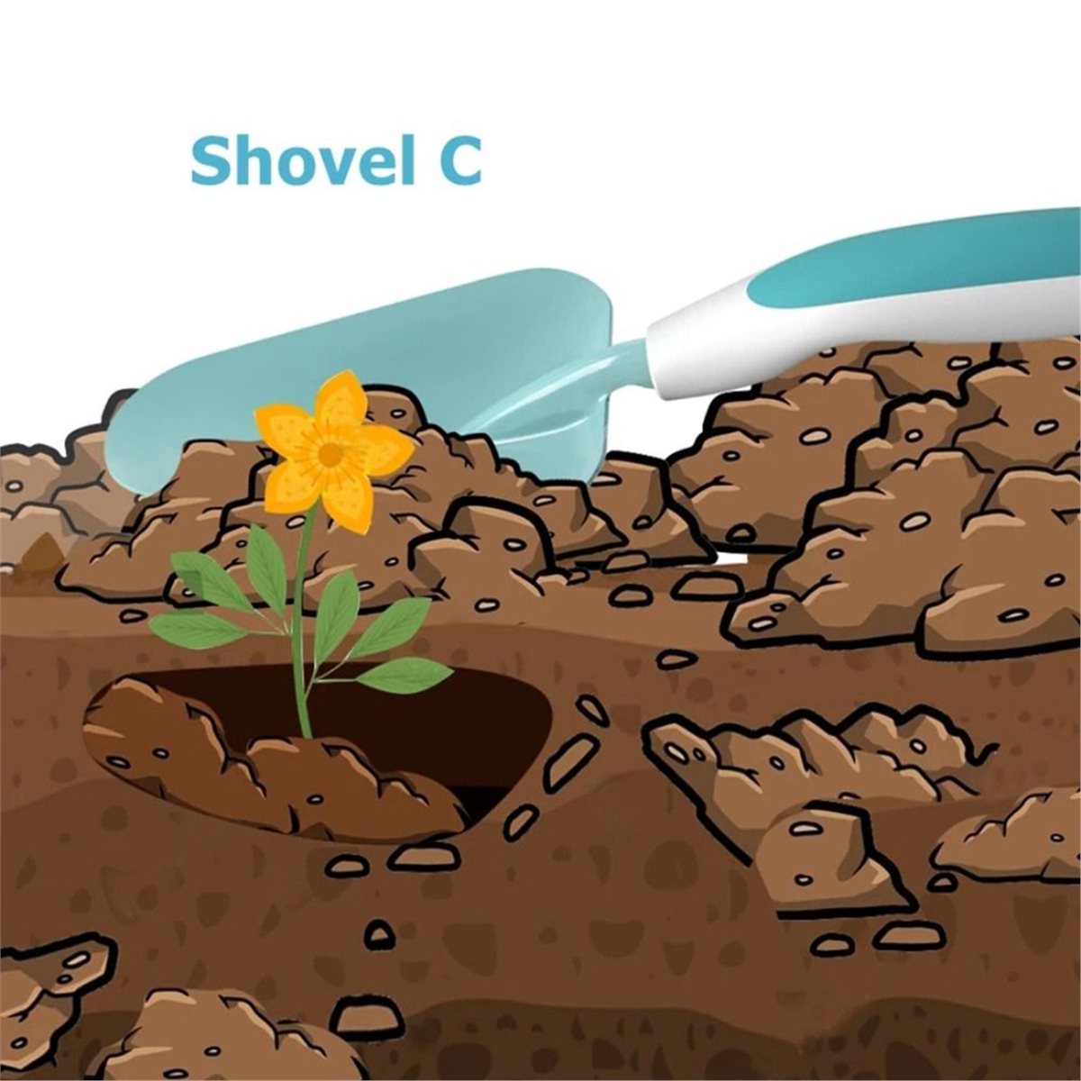Gardening Tools Shovel - 618 메가 세일 모래놀이 캔디 컬러