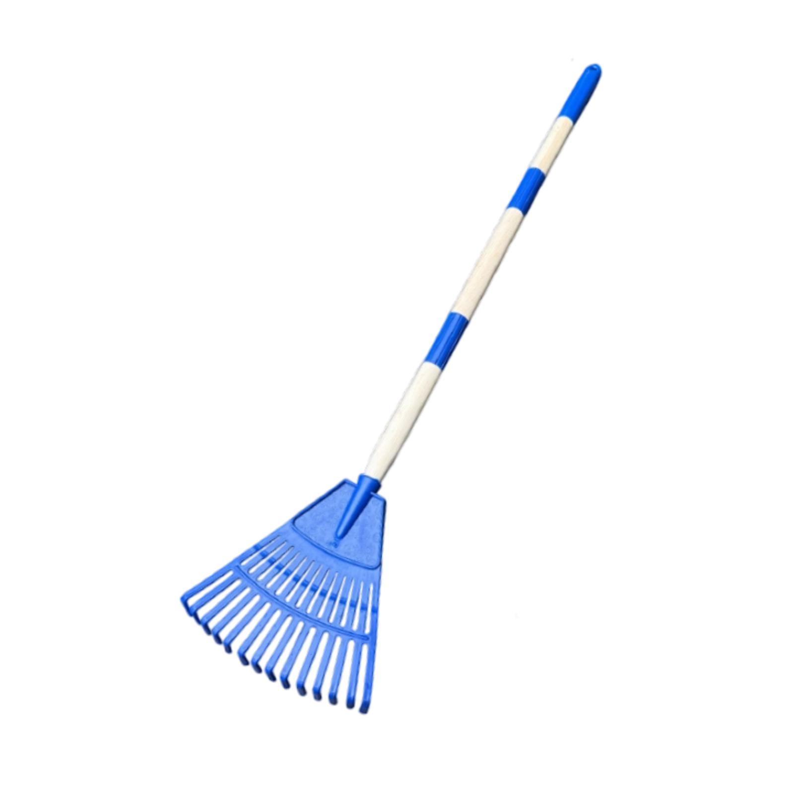 Gardening Tools 5 Year Old - 작은 잎사귀 갈퀴 3단 스틸 인체공학적