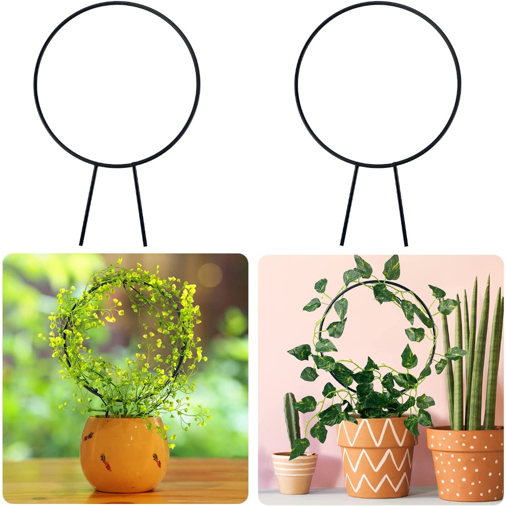 Gardening Tools Australia - 식물 지지대 정원 말뚝 스탠드, 둥근