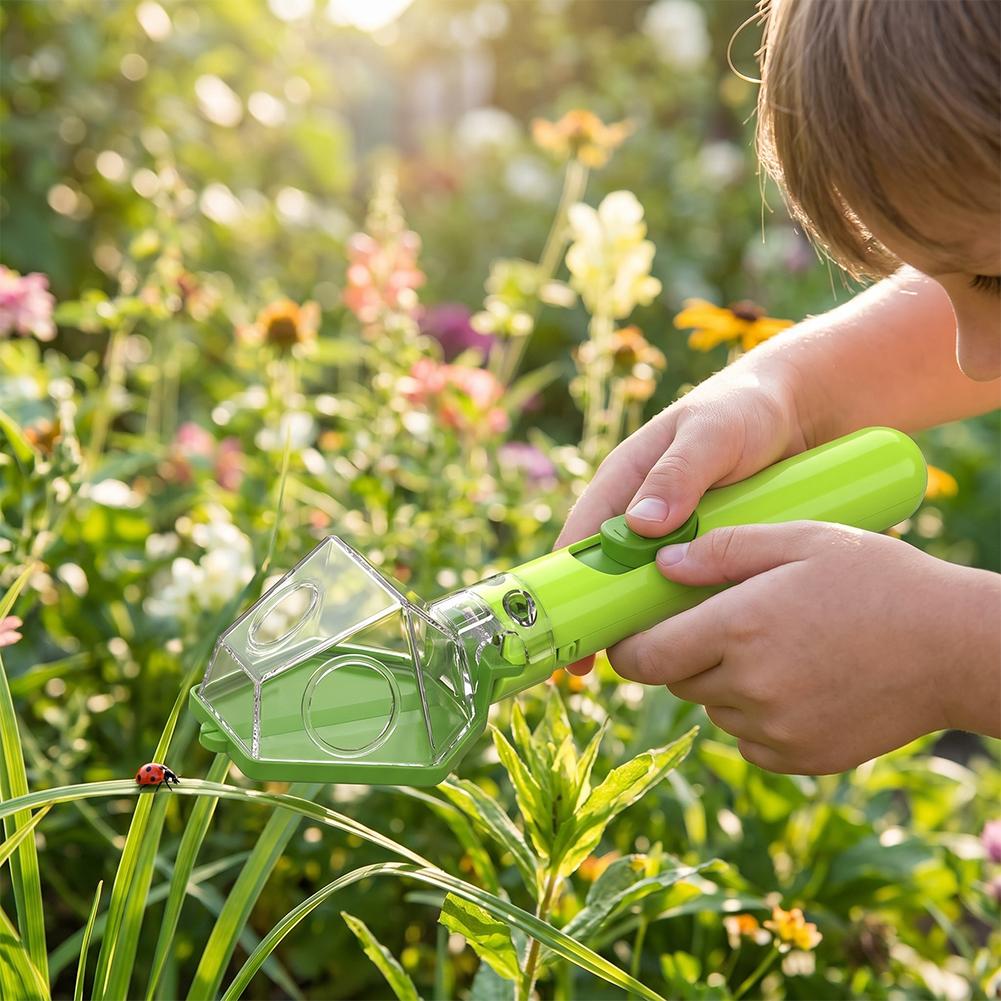 휴대용 곤충 채집기 뷰어 도구 6배율 돋보기 어린이 친 - Gardening Tools 5 Year Old 리뷰 및 가격
