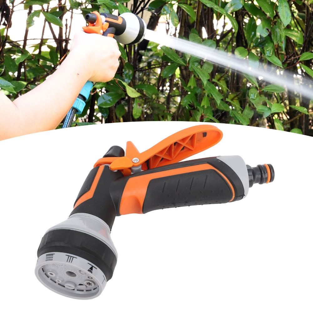 ABS, 고무 정원용 호스 노즐 검정색 및 주황색 조절 - Gardena Hose Comfort 리뷰 및 가격