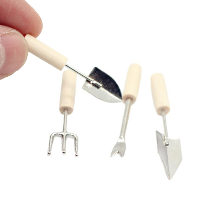 1:12 인형 집 미니어처 정원 도구 물을 수있는 농장 - Gardening Tools Shovel 리뷰 및 가격