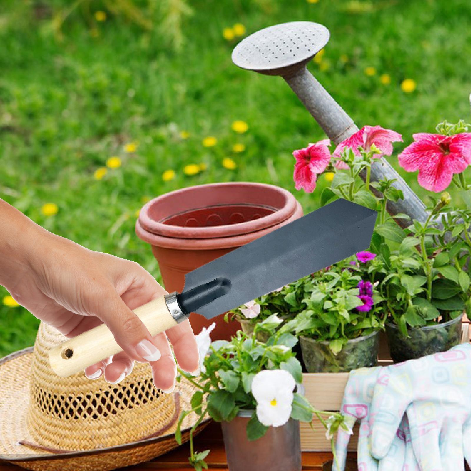 작은 정원용 삽, 목재 손잡이 다기능 원예 도구, 손삽 - Gardening Tools Shovel 리뷰 및 가격