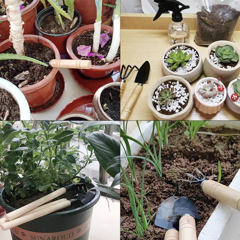 3PC/1세트 미니 원예 도구 세트 휴대용 소형 원예  - Gardening Tools Shovel 리뷰 및 가격